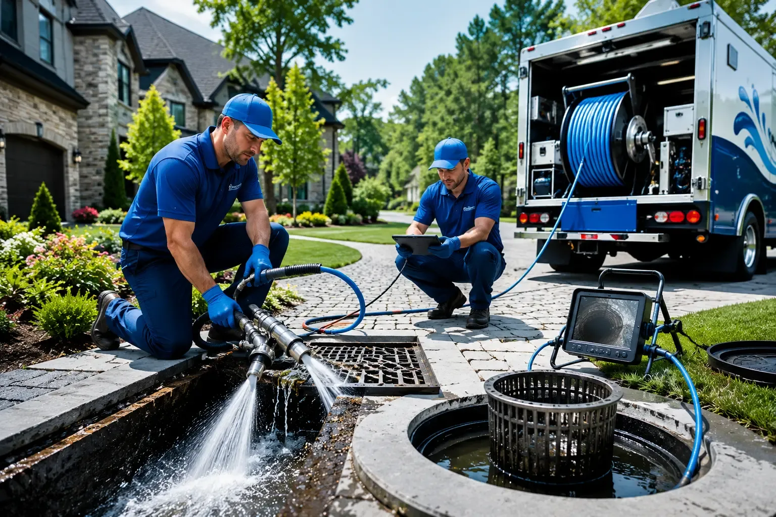 Local outdoor drain cleaning professionals in Mapleton Depot, PA