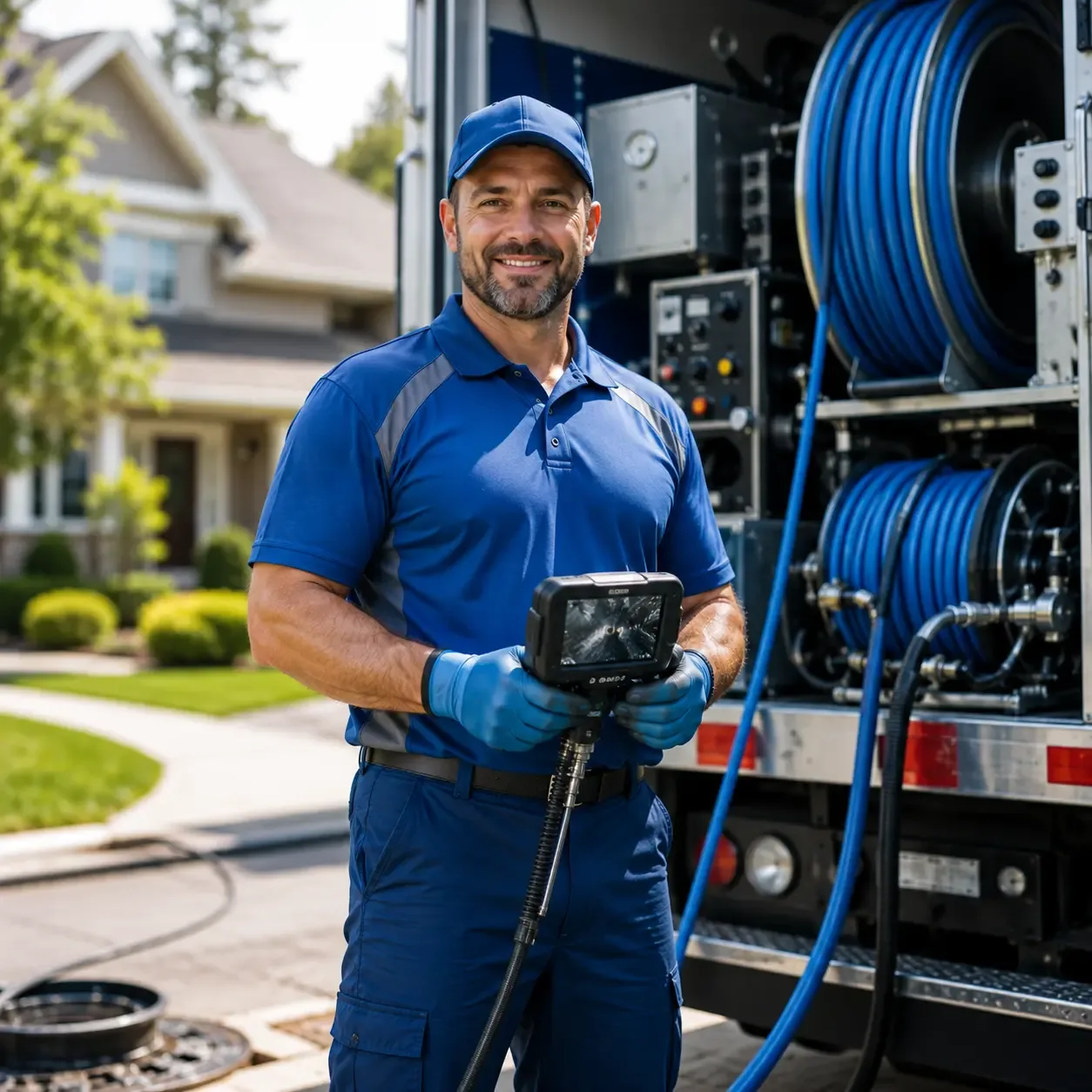 Local outdoor drain cleaning specialists in Mapleton Depot, PA